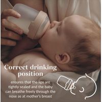 Difrax LOVI Mammafeel Dynamic Bottle Teat - Medium